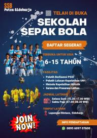 Telah Dibuka Pendaftaran SSB Putra Sidoharjo